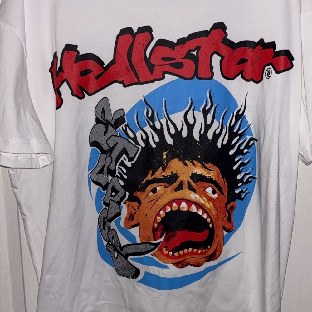 Graphic White T-Shirt with Bold Design